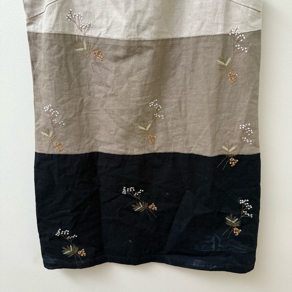 Jenna Lane Cotton Colorblock Dress - Picture 8 of 9